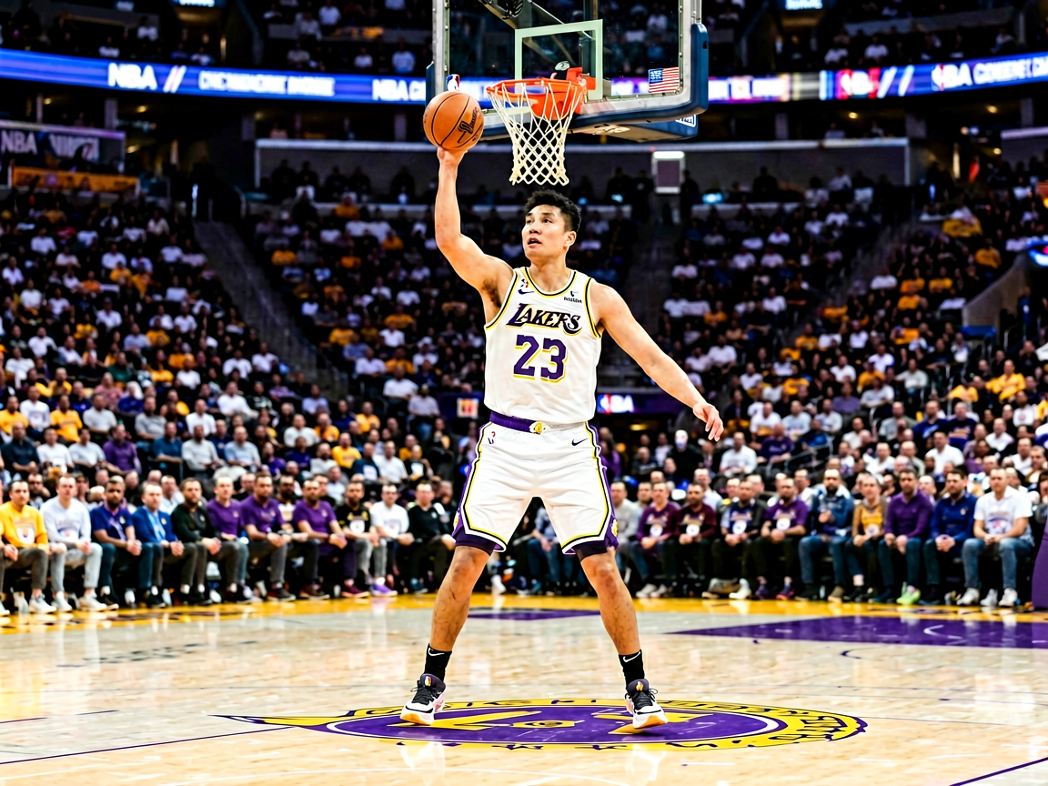 NBA湖人勇士比赛-篮球赛事精彩瞬间
